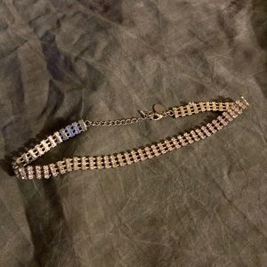 Rhinestone choker